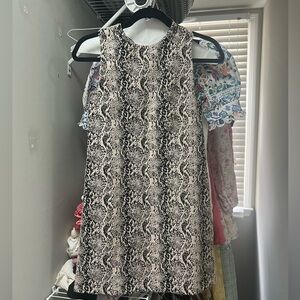Free People Snake Print Dress